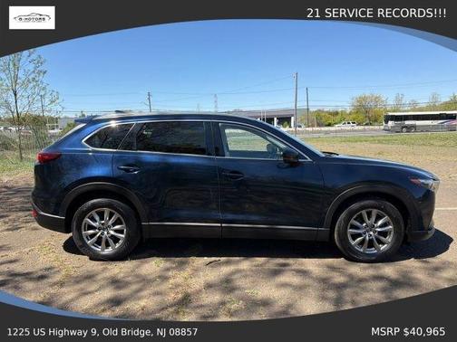 Deep Crystal Blue Mica 2019 Mazda CX-9 Touring