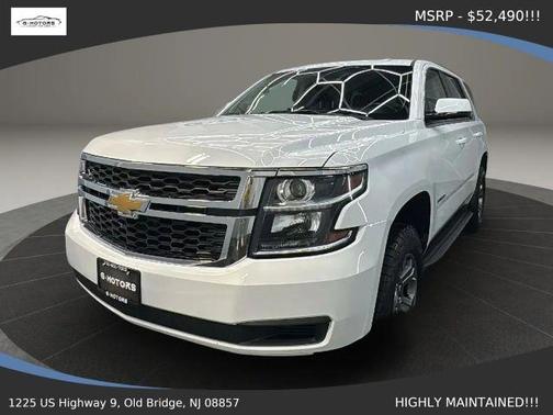 White 2018 Chevrolet Tahoe LS