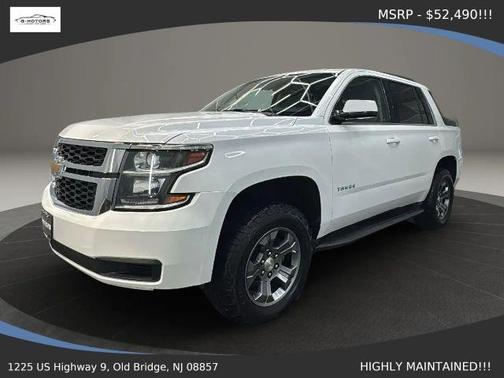 White 2018 Chevrolet Tahoe LS