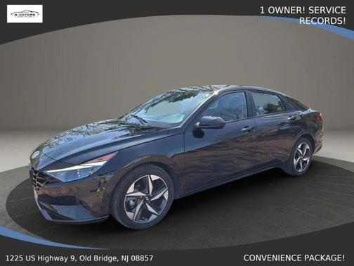 Black 2023 Hyundai ELANTRA SEL