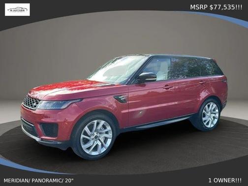 Firenze Red 2019 Land Rover Range Rover Sport 3.0L Supercharged HSE