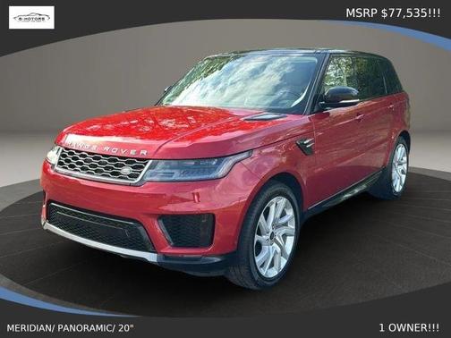 Firenze Red 2019 Land Rover Range Rover Sport 3.0L Supercharged HSE