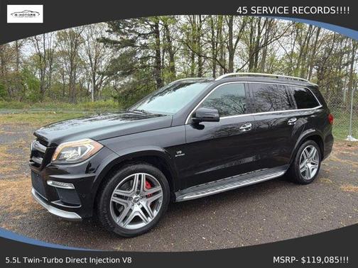 Black 2014 Mercedes-Benz GL-Class GL 63 AMG
