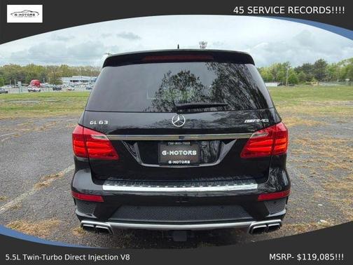 Black 2014 Mercedes-Benz GL-Class GL 63 AMG