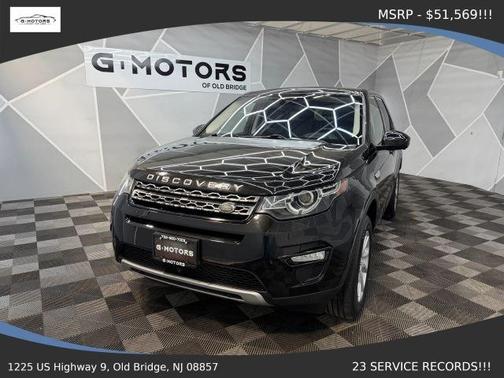 Santorini Black 2017 Land Rover Discovery Sport HSE