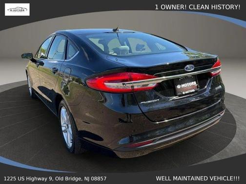 Black 2018 Ford Fusion Hybrid S