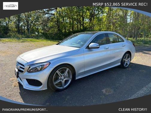 Silver 2016 Mercedes-Benz C-Class C 300 4MATIC