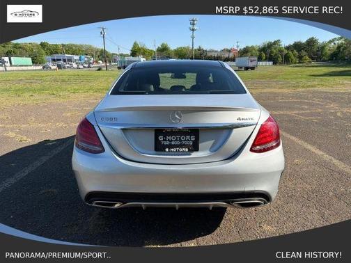 Silver 2016 Mercedes-Benz C-Class C 300 4MATIC