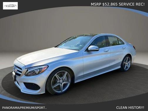 Silver 2016 Mercedes-Benz C-Class C 300 4MATIC