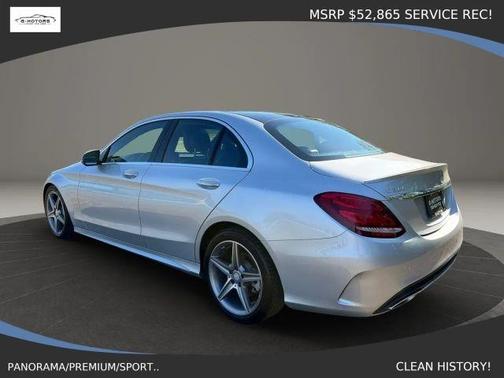 Silver 2016 Mercedes-Benz C-Class C 300 4MATIC