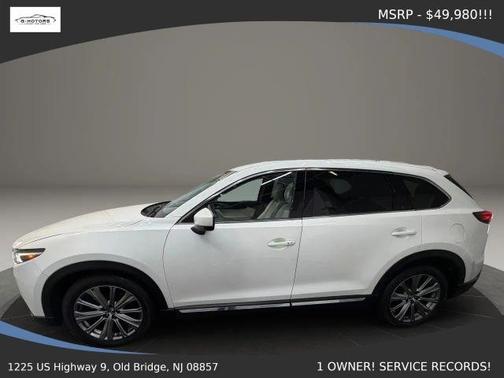 Snowflake White Pearl 2023 Mazda CX-9 Signature