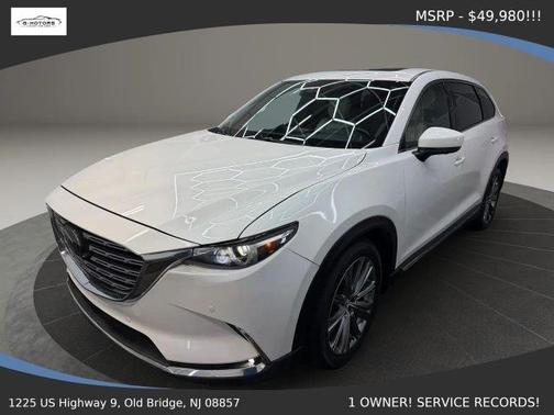Snowflake White Pearl 2023 Mazda CX-9 Signature