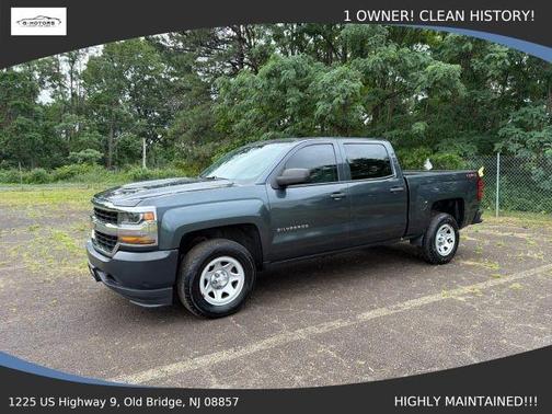 Gray 2018 Chevrolet Silverado 1500 WT