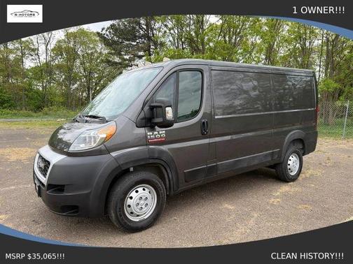 Black 2019 RAM ProMaster 1500 Low Roof
