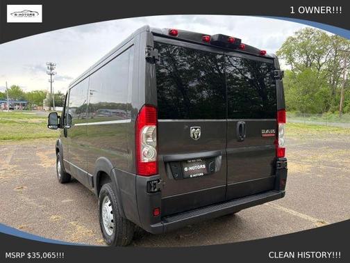Black 2019 RAM ProMaster 1500 Low Roof