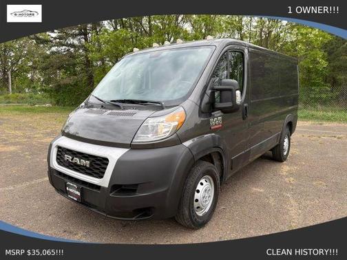 Black 2019 RAM ProMaster 1500 Low Roof