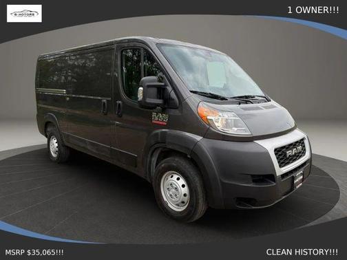 Black 2019 RAM ProMaster 1500 Low Roof