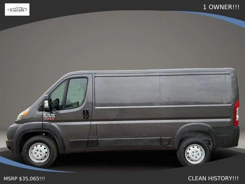 Black 2019 RAM ProMaster 1500 Low Roof