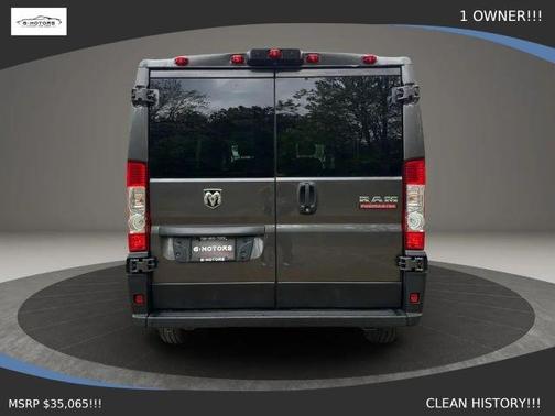 Black 2019 RAM ProMaster 1500 Low Roof