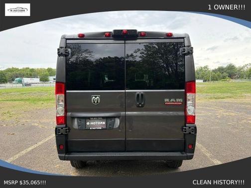 Black 2019 RAM ProMaster 1500 Low Roof