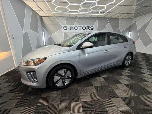 Silver 2021 Hyundai IONIQ Hybrid Blue