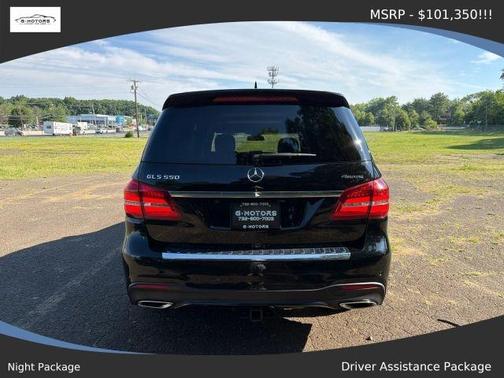 Black 2018 Mercedes-Benz GLS 550 Base 4MATIC