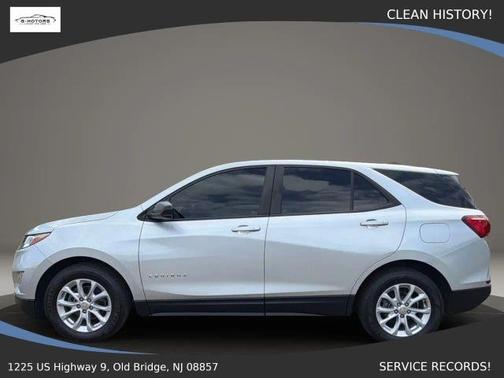 Silver 2020 Chevrolet Equinox LS