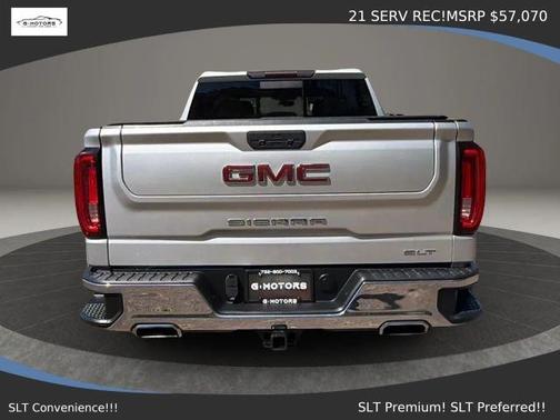 Silver 2019 GMC Sierra 1500 SLT
