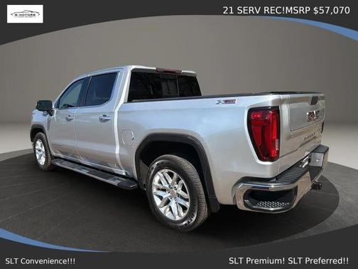 Silver 2019 GMC Sierra 1500 SLT