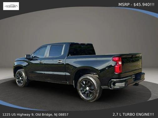 Black 2023 Chevrolet Silverado 1500 Custom