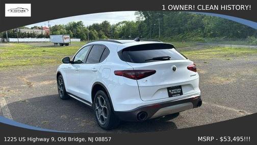 White 2023 Alfa Romeo Stelvio Ti