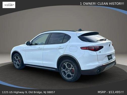 White 2023 Alfa Romeo Stelvio Ti