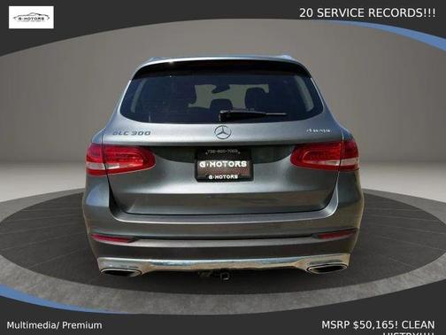 Gray 2016 Mercedes-Benz GLC-Class GLC 300 4MATIC