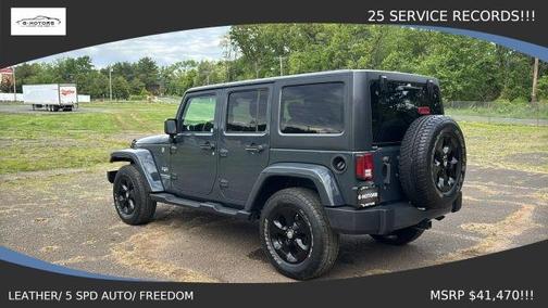 Gray 2017 Jeep Wrangler Unlimited Sahara
