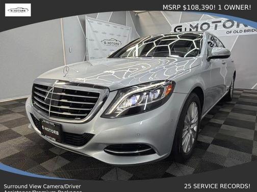 Silver 2015 Mercedes-Benz S-Class S 550 4MATIC