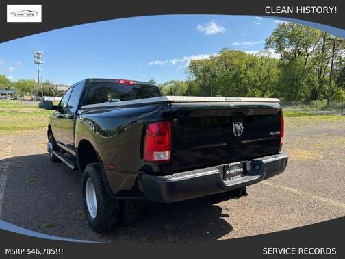 Black 2018 RAM 3500 Tradesman