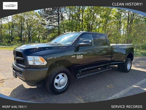 Black 2018 RAM 3500 Tradesman
