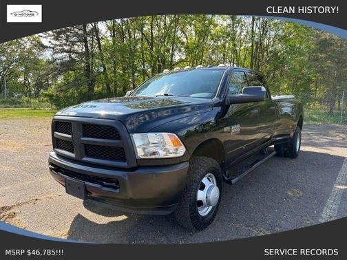 Black 2018 RAM 3500 Tradesman