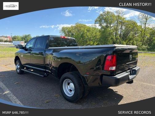 Black 2018 RAM 3500 Tradesman