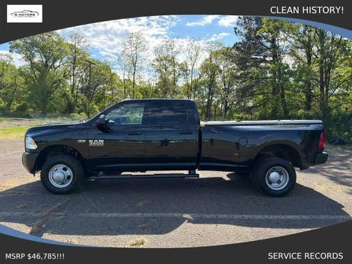 Black 2018 RAM 3500 Tradesman