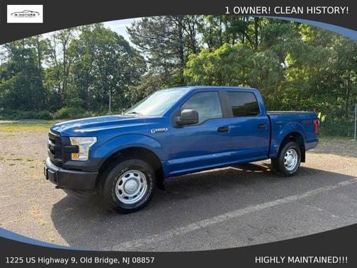 Blue 2017 Ford F-150 XL