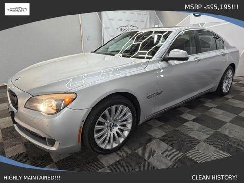 Silver 2012 BMW 750 i xDrive