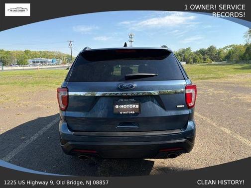 Blue 2018 Ford Explorer Base