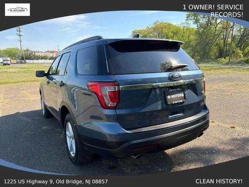 Blue 2018 Ford Explorer Base