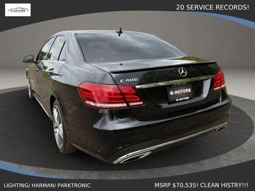 Black 2016 Mercedes-Benz E-Class E 400