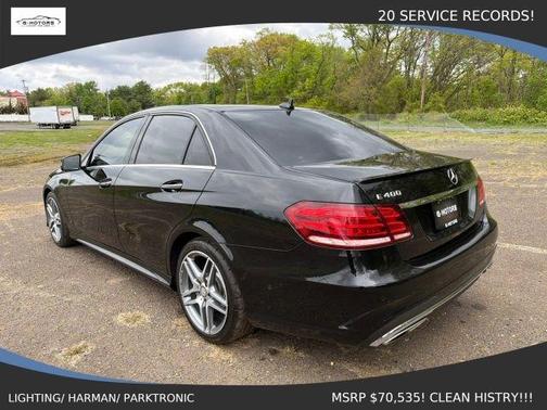 Black 2016 Mercedes-Benz E-Class E 400