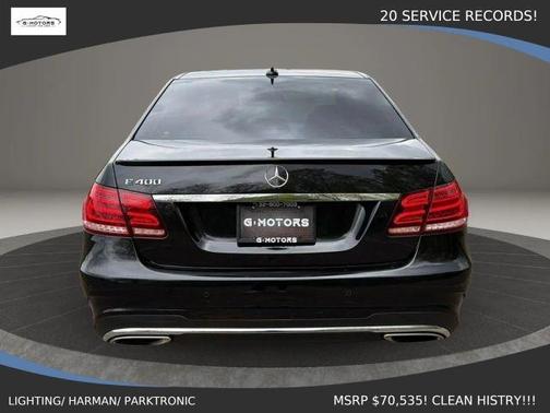 Black 2016 Mercedes-Benz E-Class E 400