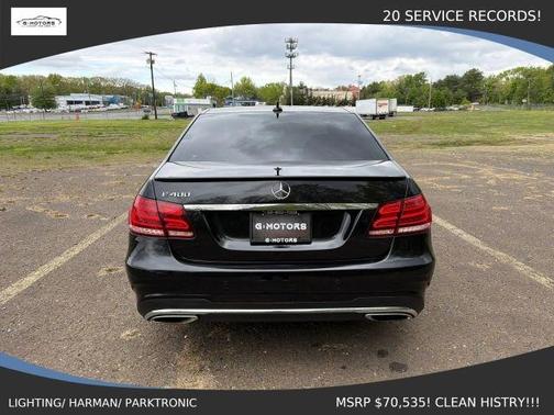 Black 2016 Mercedes-Benz E-Class E 400