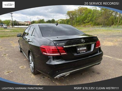 Black 2016 Mercedes-Benz E-Class E 400