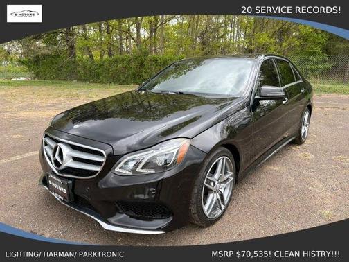 Black 2016 Mercedes-Benz E-Class E 400